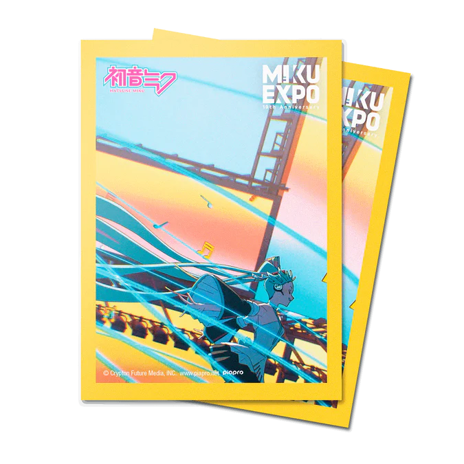 Hatsune Miku 10th Anniversary 100ct Deck Protectors (3 options) Supplies Ultra Pro DP Hatsune Miku Stream  