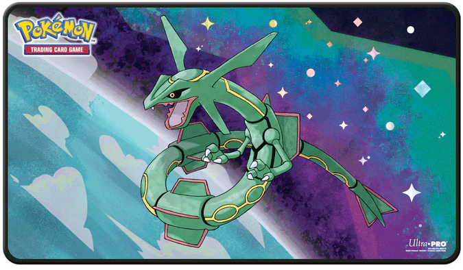 Pokemon Playmat: Rayquaza Legendary Foil Supplies Ultra Pro   