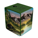 Bob Ross Mountain Retreat Alcove Flip Deck Box Supplies Ultra Pro