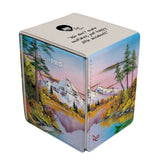 Bob Ross Mighty Mountain Lake Alcove Flip Deck Box Supplies Ultra Pro