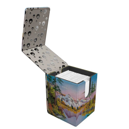 Bob Ross Mighty Mountain Lake Alcove Flip Deck Box Supplies Ultra Pro