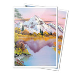 Bob Ross Mighty Mountain Lake Apex Deck Protectors Supplies Ultra Pro