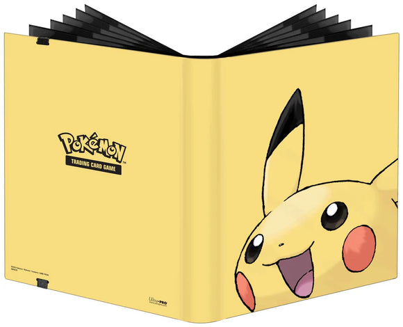 Pokemon Pikachu Yellow 9-Pocket Pro Binder Supplies Ultra Pro