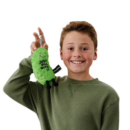 Punchkins Dill Pickle Bag Charm Plushie Plushes Punchkins   