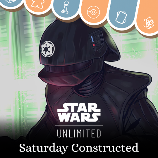 Saturday Star Wars Unlimited Premier Events Common Ground Games