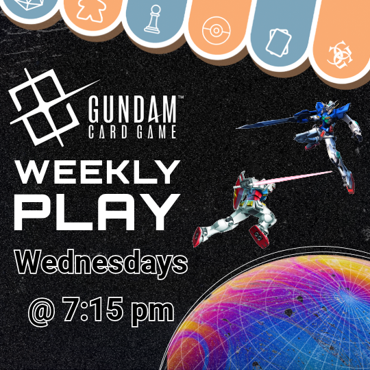 Gundam TCG Wednesday Events Common Ground Games