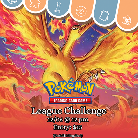 Pokemon League Challenge 12/6/25