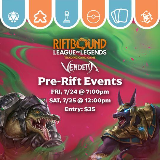 Riftbound Vendetta Pre-Rift Events Events Common Ground Games