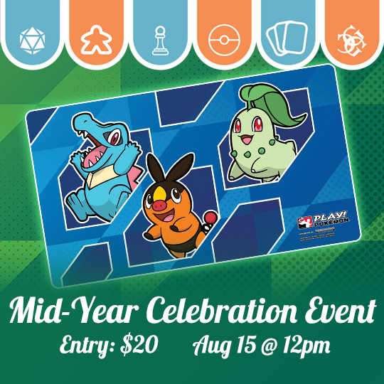 Pokemon Mid-Year Celebration Event Events Common Ground Games