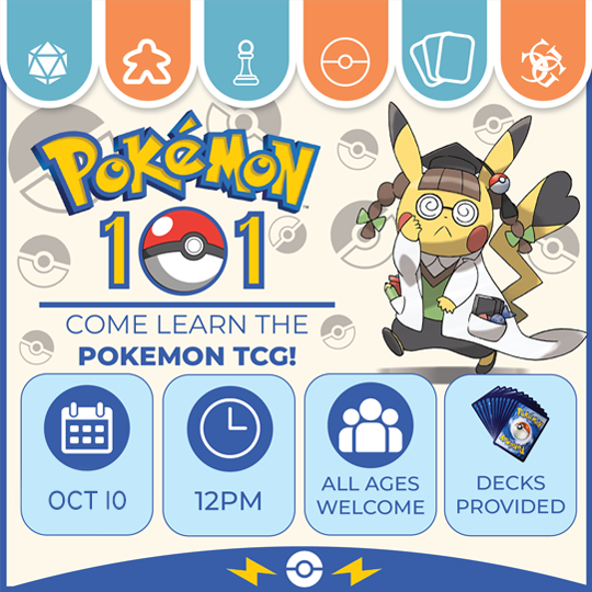 Pokemon 101 Events Common Ground Games
