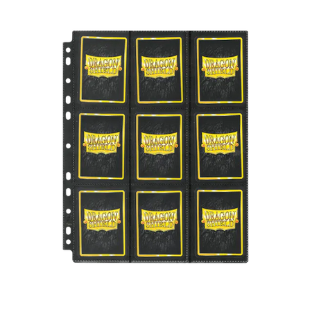 Dragon Shield 50ct Box of 18-Pocket Nonglare Card Pages (10311) Supplies Arcane Tinmen   