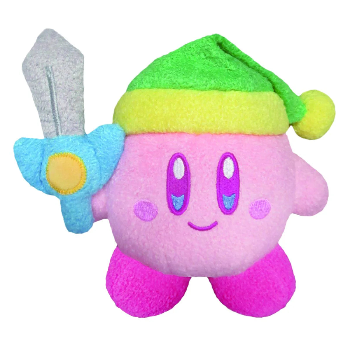 Little Buddy Muteki! Suteki! Kirby Sword 5" Plush Plushes JBK International   