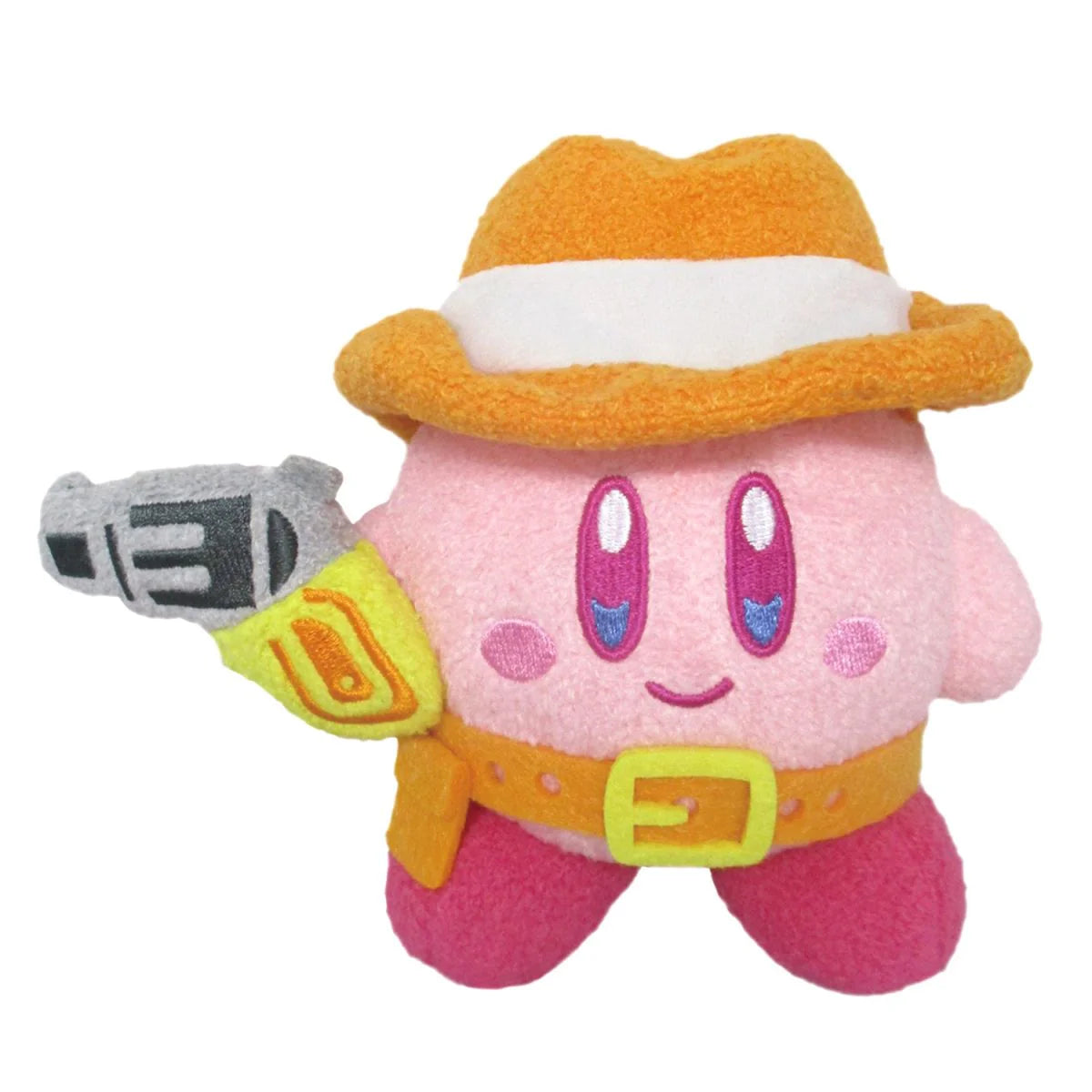 Little Buddy Muteki! Suteki! Kirby Gun Man 6" Plush Plushes JBK International   