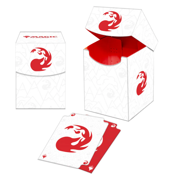 MTG Mana 8 100+ Deck Box (6 options) Supplies Ultra Pro DB Mana 8 Mountain  