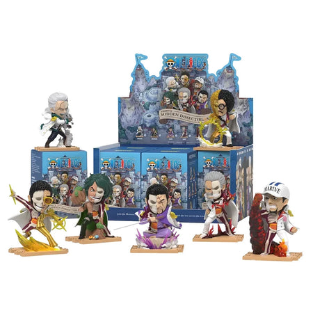 Mighty Jaxx One Piece Vol. 8 Character Half-Dissected Navy Series Mystery Box Toys LuminaToyz
