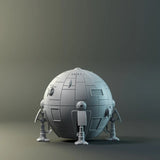 BattleTech: Union Class Map Scale Dropship Miniatures Catalyst Game Labs