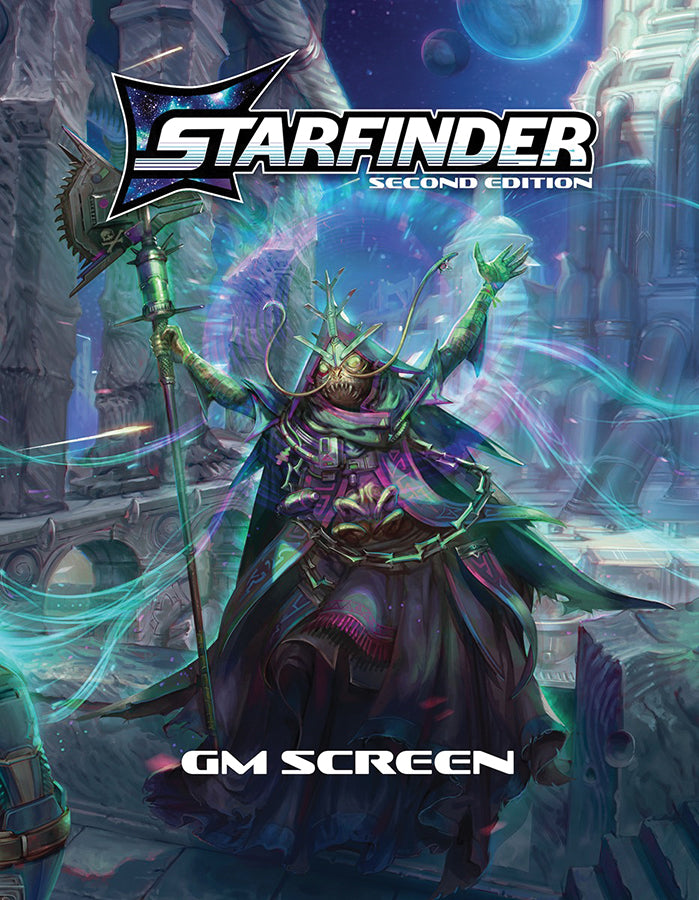 Starfinder RPG: GM Screen RPG Maps Paizo SF GM Screen