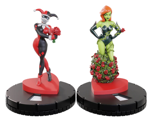 HeroClix DC Iconix: Harley Quinn Roses for Red Miniatures WizKids   