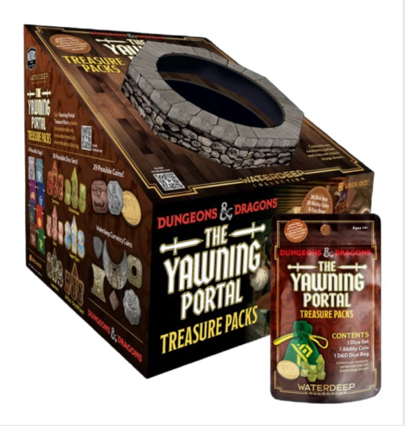 Dungeons & Dragons: The Yawning Portal Treasure Mystery Packs Dice Sirius Dice Yawning Portal MP
