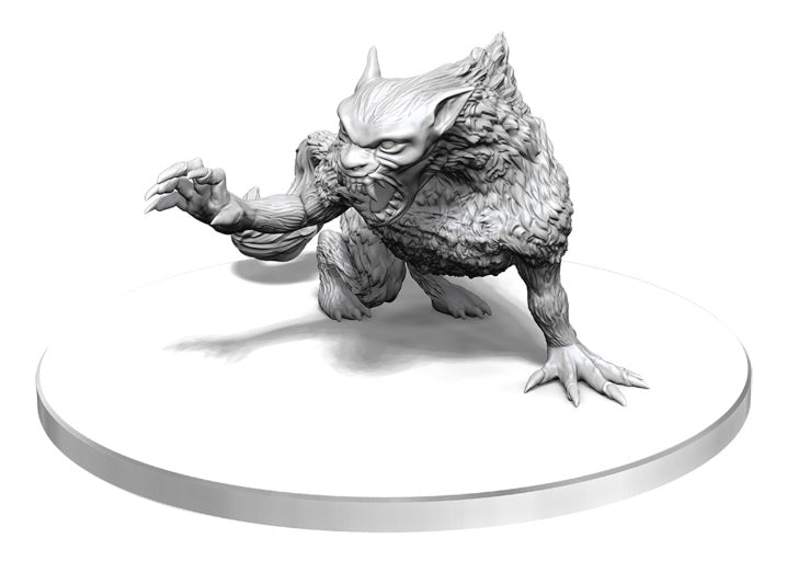 D&D: Nolzur's Marvelous Unpainted Miniatures Barghest Miniatures WizKids NPC Barghest