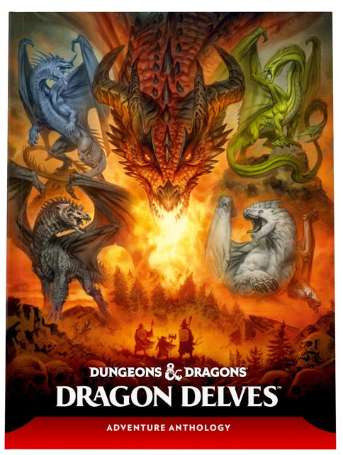 Dungeons & Dragons: Dragon Delves (2 options) Role Playing Games Wizards of the Coast D&D Dragon Delves Standard Cover