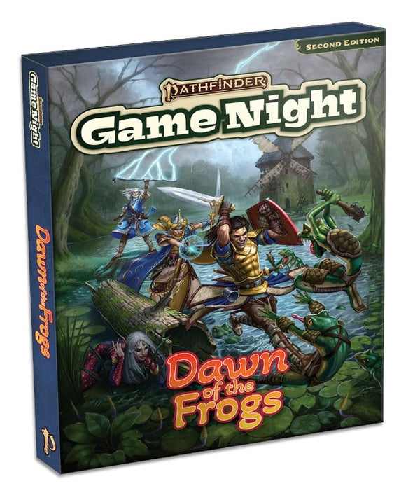 Pathfinder RPG: Game Night - Dawn of the Frogs Deluxe Adventure Boxed Set Role Playing Games Paizo