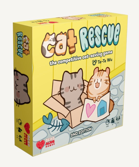 Cat Rescue: 2nd Edition Board Games Common Ground Games Cat Rescue: 2nd Edition