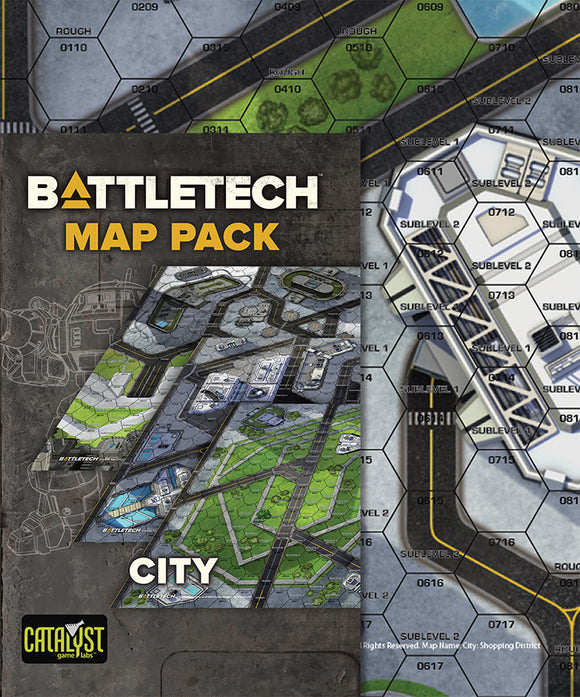 BattleTech Map Pack - City – Common Ground Games