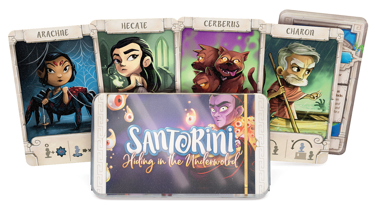 Santorini: Hiding in the Underworld God Pack Board Games Roxley Games