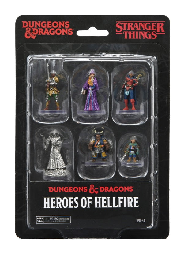 Stranger Things: Heroes of Hellfire Miniatures WizKids