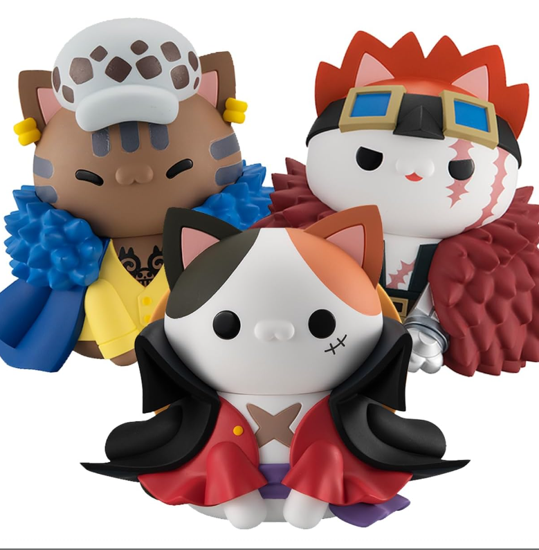 One Piece Nyanto! The Big ONE PIECE Series Figure (3 options) Toys Bandai   