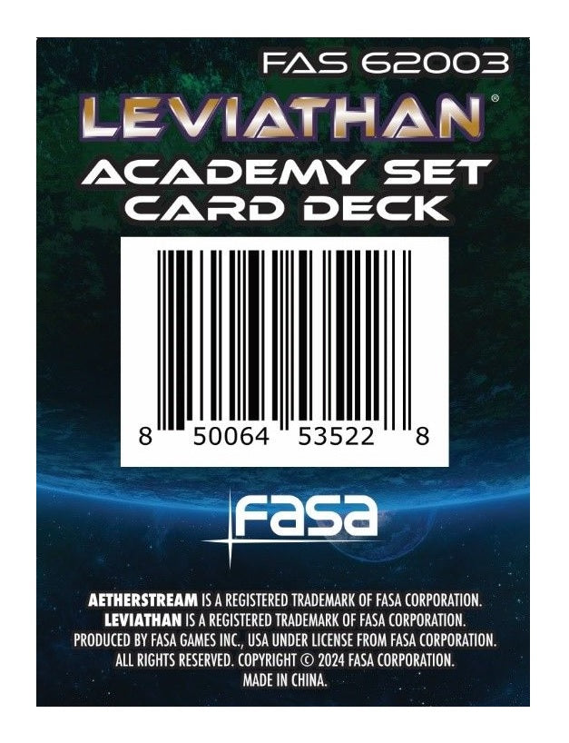 Leviathan: Academy Set Card Deck Miniatures FASA Games