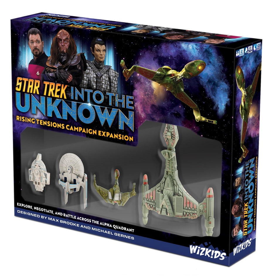 Star Trek Into the Unknown: Rising Tensions Expansion Miniatures WizKids Star Trek ItU: Rising Tensions