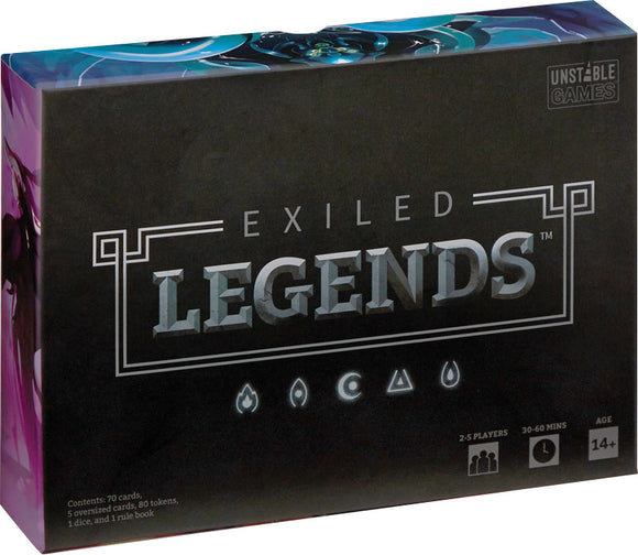 Exiled Legends Card Games TeeTurtle