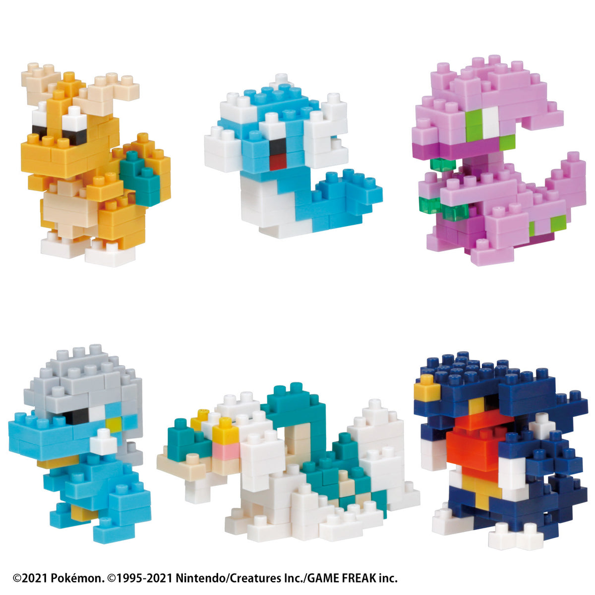 Nanoblock Pokemon Mininano Series Dragon Set 1 Toys Bandai   
