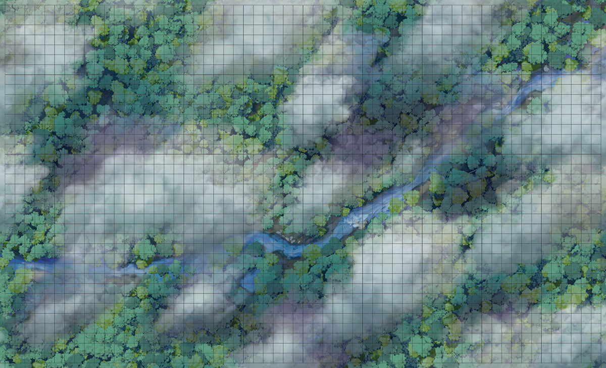 D&D Icons of the Realms: Sky Battle Mat RPG Maps WizKids