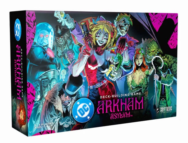 DC Comics DBG: Arkham Asylum (stand alone or expansion) Cryptozoic Entertainment