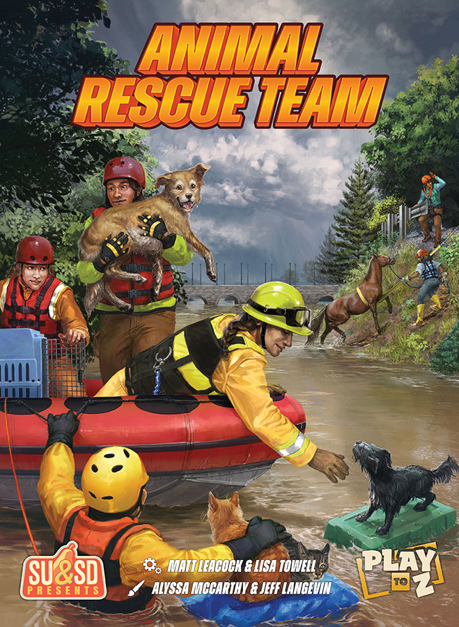 Animal Rescue Team Board Games Play To Z Games Animal Rescue Team