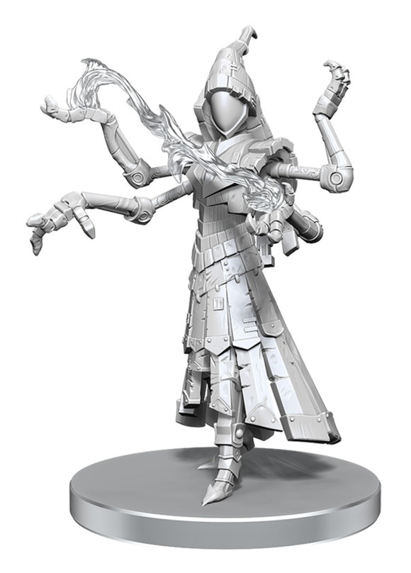 Pathfinder Battles Deep Cuts Unpainted Miniatures Clockwork Mage Miniatures WizKids NPC Clockwork Mage