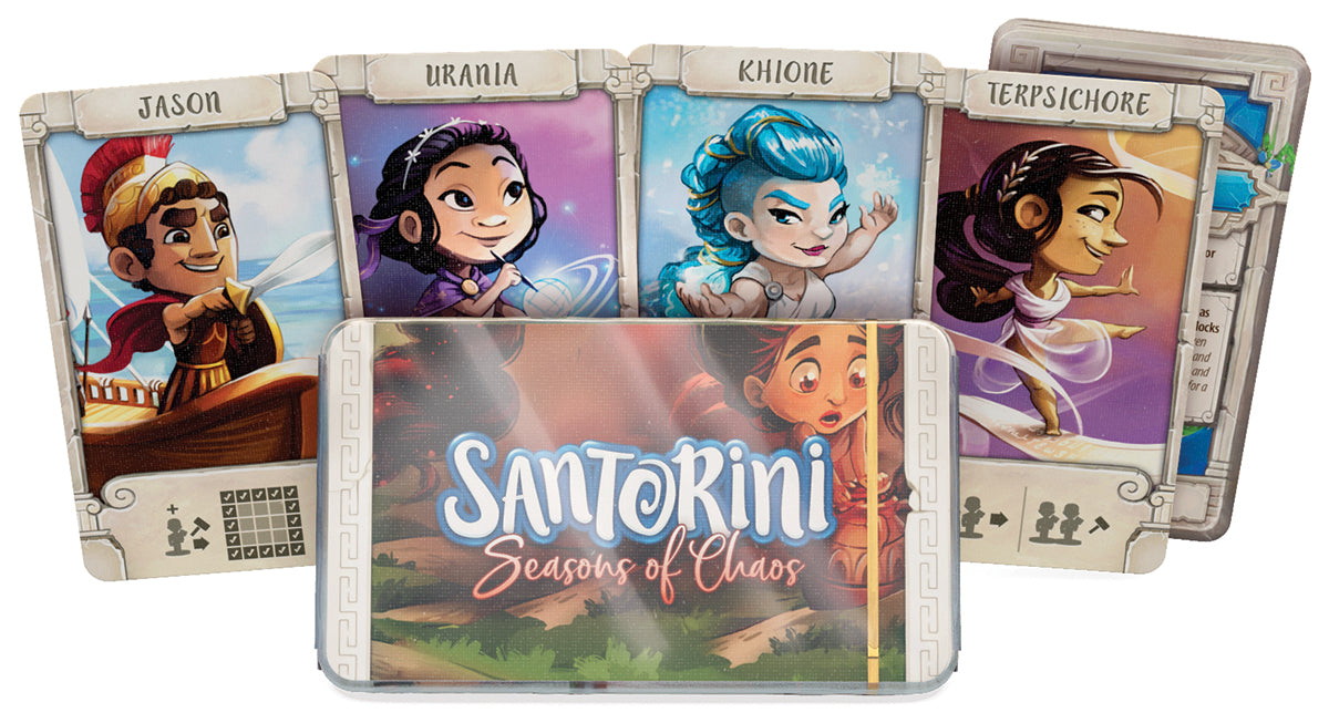 Santorini: Seasons of Chaos God Pack Board Games Roxley Games