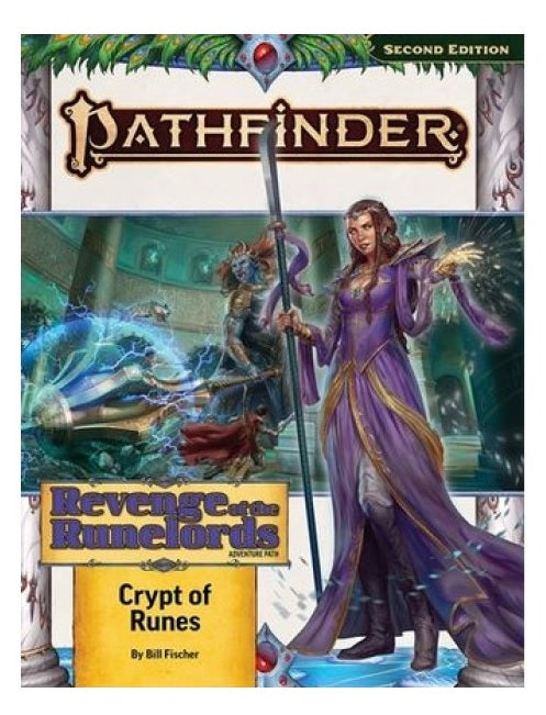 Pathfinder RPG: Adventure Path - Revenge of the Runelords 2 of 3 - Crypt of Runes RPG Maps Paizo