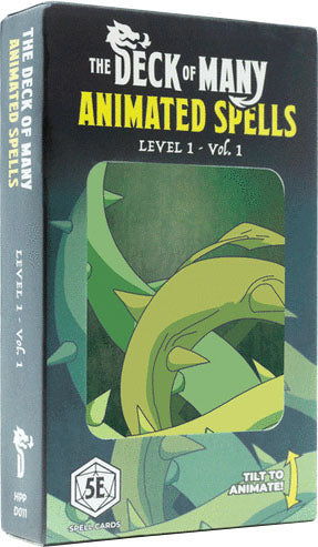 Animated Spells (5E): Level 1 Volume 1 Supplies Hit Point Press