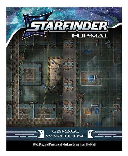 Starfinder RPG: Flip-Mat - Garage Warehouse – Common Ground Games