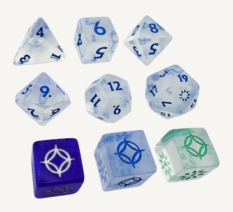 Cosmere RPG: Stormlight - Basic Dice Set (9) Miniatures Brotherwise Games Cosmere RPG Dice