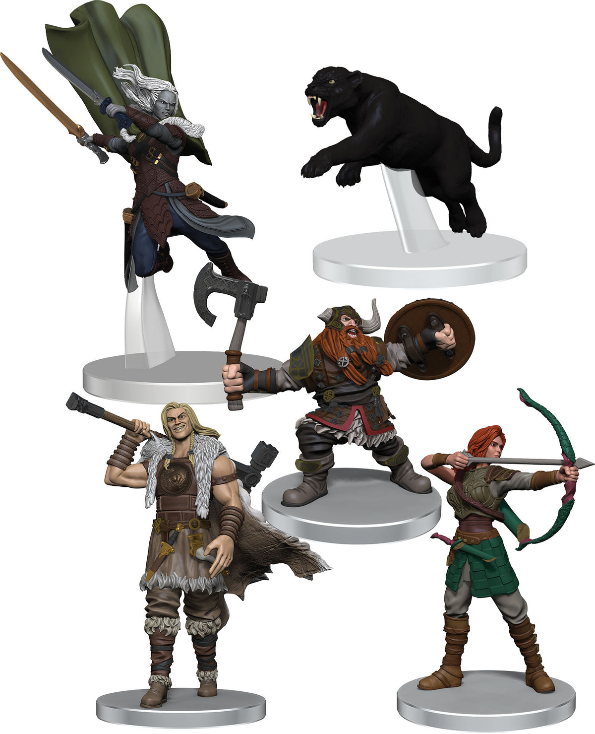 Magic the Gathering Miniatures: Adventures in the Forgotten Realms - Adventuring Party Starter Card Games WizKids MTG AitFR Adv Party Starter