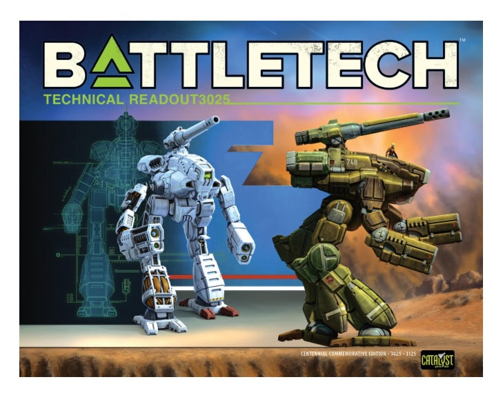 BattleTech: Technical Readout - 3025 Commemorative Edition Miniatures Catalyst Game Labs BT TR 3025 Comm Ed