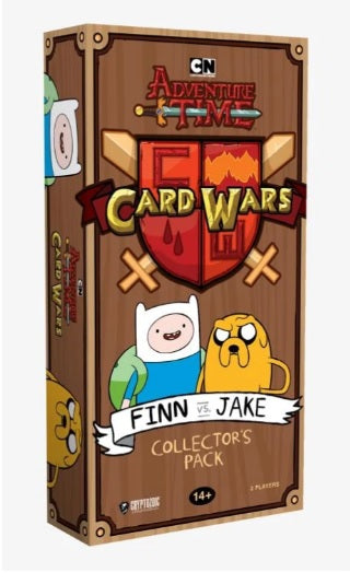 Adventure Time Card Wars: Finn vs Jake Collector`s Pack Board Games Cryptozoic Entertainment