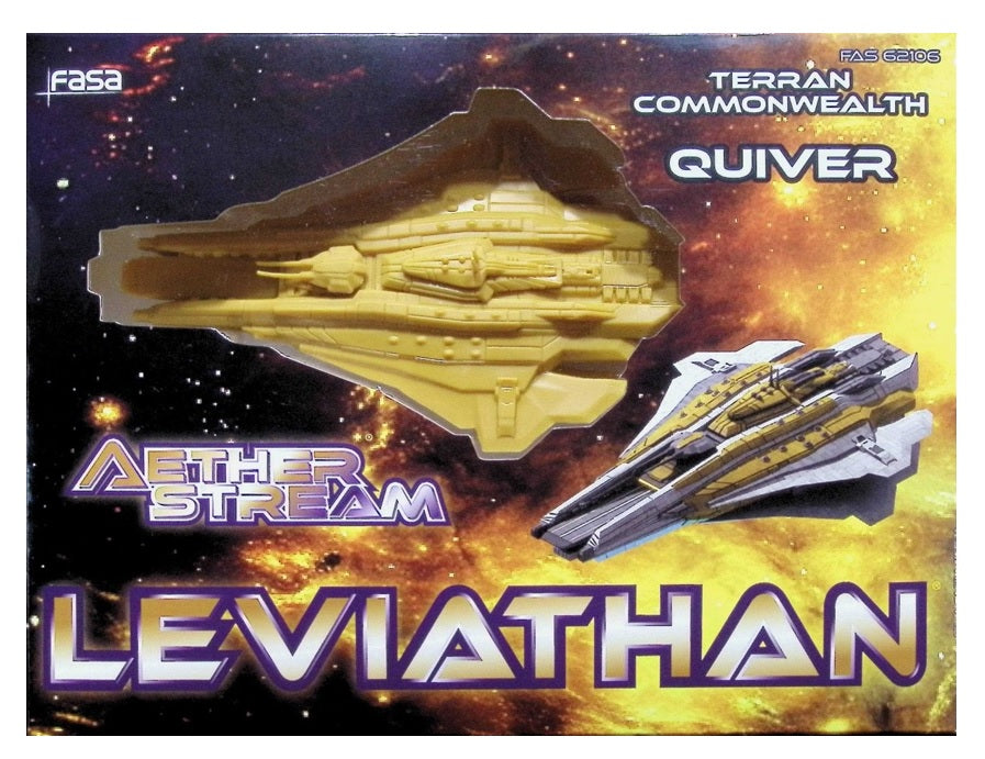 Leviathan: Terran Commonwealth - Quiver Carrier Miniatures FASA Games