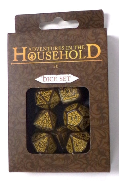 Adventures in the Household RPG: Dice Set Role Playing Games Common Ground Games