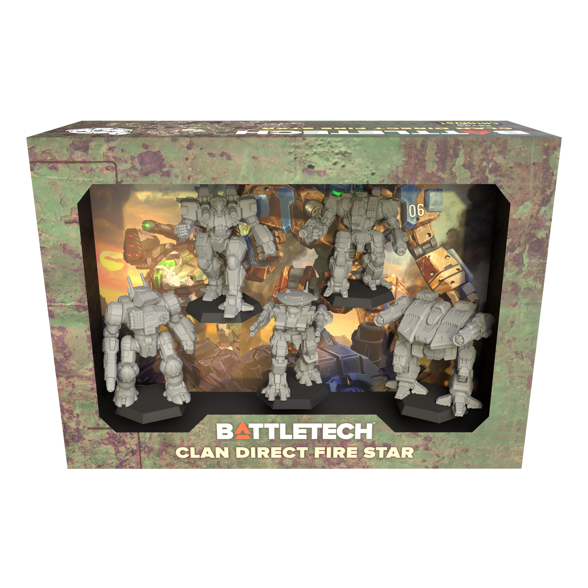 BattleTech Mercenaries ForcePack: Clan Direct Fire Star Miniatures Catalyst Game Labs
